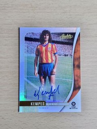 Mario Kempes Panini Chronicles Auto 簽名卡 足球卡