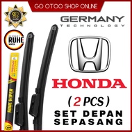 [1 PASANG] Honda Accord City Civic FD FB FE FC BRV HRV CRV Jazz  Stream Ruhe Germany AAA Rubber Prem