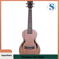 [SuperDeals.sg]IRIN Concert Ukulele 23 Inch Walnut Wood 18 Fret Acoustic Guitar Ukelele Mahogany Fingerboard Neck Hawaii 4 String Guitarra