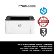 HP 107W Monochrome Wireless Laser Printer