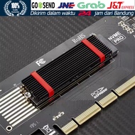 Heatsink M.2 SSD Nvme 2280 Cooler PC Desktop Laptop Notebook Aluminum Pendingin Thermal Cooling Pad