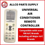 Universal Air Cond Remote Control for Any Aircond Brand e.g. GREE, PANASONIC, ACSON,YORK,DAIKIN,HISENSE[Ready Stock]