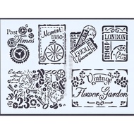 Decoupage This Month-ST1418-A4-Type Dyeing Board 0026