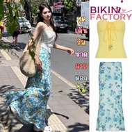 BIKINI FACTORY Sexy Beachwear Cute Korean Swimsuit M-XL Weight 40-65KG Strapless Top There Is An Inn