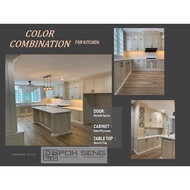 POH SENG The Best Classic Kitchen Cabinet 2020 NYATOH DOOR QUARTZ Booking Promotion