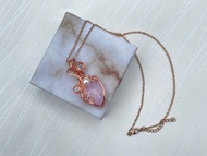 #221103 wire wrapping 紫鋰輝 銅線 繞線 吊墮