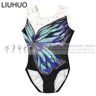 JRBAS LIUHUO Leotards ยิมนาสติกชุดรัดรูปเต้นบัลเล่ต์สำหรับเด็กชุดซ้อมเต้นผู้ใหญ่