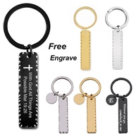 Personalized Keychain DIY Stainless Steel Keychain Drive Safe Keychain for Birthday Christmas