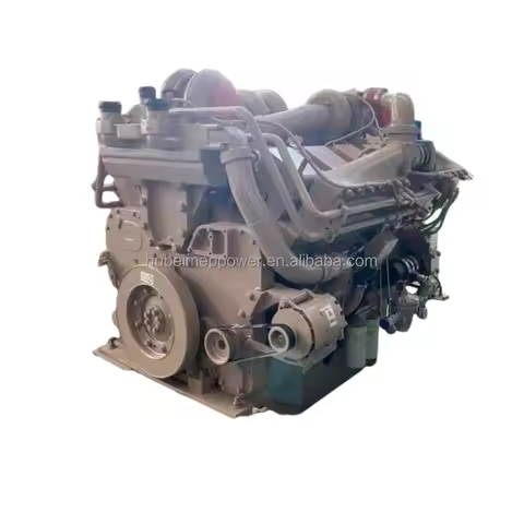 KTA38-M 12 Cylinder Marine Engine 664KW Marine Propulsion Engine For Sale