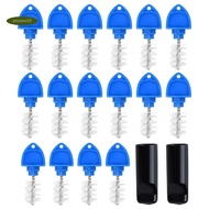 Beer Tap Plug Brush 18 Pack for Draft Beer Faucet Cap Plugs Cleaning Tap Rubber Stopper Plug Cover B