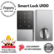 Aqara U100 Smart Door Lock - Supports Homekit, Google Home & Alexa