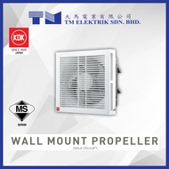 KDK 20ALA 8" / 25ALA 10" Wall Mount Propeller Exhaust Fan