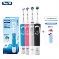 Oral B Electric Toothbrush D100 Oral-B Rotation Deep Clean Tooth Waterproof Cross Toothbrush Oral Care Cavity Health