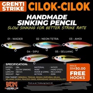 KANICEN NIX CILOK-CILOK 58mm 6g  ( HANDMADE KAYU )