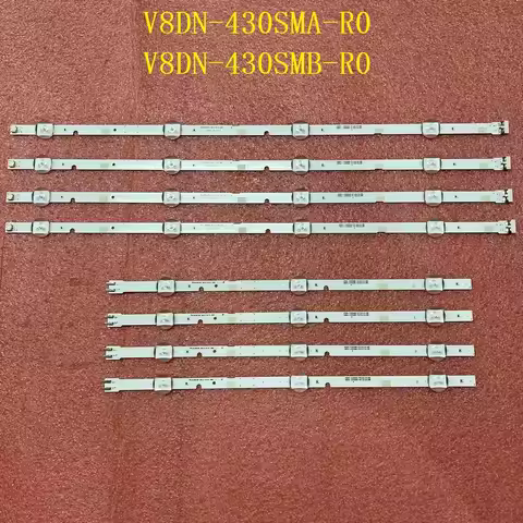 LED Backlight Strip For Samsung UN43J5290 43J5290 UE43N5300AU UE43N5300 UE43N5300AU UE43N5300 V8DN-4