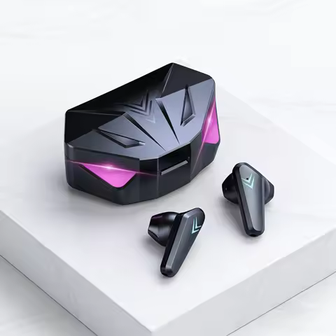 X15 TWS Gaming Earbuds Wireless Bluetooth Earphones With Mic Bass Audio Sound Positioning 9D Stereo 