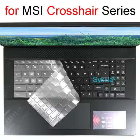 Keyboard Cover for MSI Crosshair 16 15 17 18 HX AI A2XW D14V A11U 12U B12U C12V Gaming Protector Ski