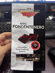 จุดอิตาลี Novo MINI FONDENTENERO 72ดาร์คช็อกโกแลตโกโก้160กรัม