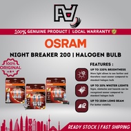OSRAM Night Breaker 220 | Halogen Bulb | H4, H7, H11 | 1SET(2PC) | 100% Original | Flash Auto