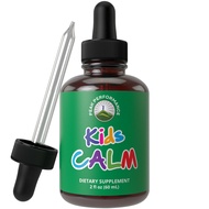 Kids Calm Liquid Drops. Aid for Relaxation, Calming, Optimal Sleep With Chamomile, Magnesium. No Bit