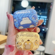 Airpods Pro2 AirPods Pro Airpods 3 gen3 AirPods 2 Cartoon Pokemon Snorlax &amp; Psyduck &amp; Squirtle Protective Silicone Case