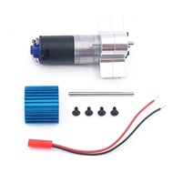 <BUTO>Upgraded 370 Carbon Brush Motor Metal Gearbox for WPL C14 C24 B14 B24 B16 B36 RC