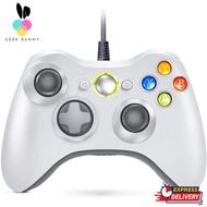 Wired Xbox 360 Controller Compatible with Xbox 360 &amp; Slim/Windows/PC (Black/White/Pink/Red/Blue)