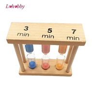 Lohobby 3/ 5/ 7 Min Vintage Timer Rotating Hourglass Sand Clock Timer 30 Seconds Kitchen
