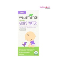 Wellements - Babies, Tummy Gripe Water Organic (4oz) | Best by: 14 June 2025