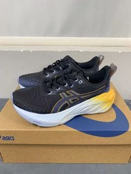 〖💯原裝原盒〗Asics NOVABLAST 4 舒適簡約 低幫跑步鞋 黑黃藍