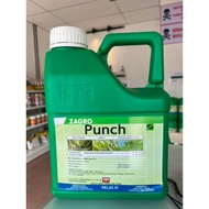 4L Punch Zagro Glyphosate Isopropylammonium 41.0% Racun Rumput Lalang