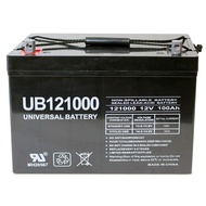 UPG Universal Power Group 12V 100Ah Solar Wind AGM SLA DEEP Cycle VRLA Battery 12V 24V 48V