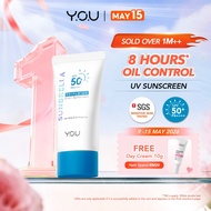 YOU TOP 1 Sunscreen Sunbrella Triple UV 8 Hours Oil Control Sunblock Sun Protector SPF 50+ PA++++ 40