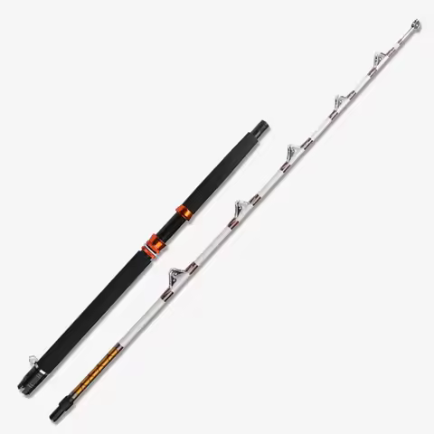 1.65M Pulley Ring Spining Fishing Rod 50kg above Superhard Section 2 Long Distance Throwing shot Rod