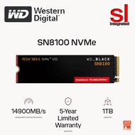 WD BLACK SN8100 NVMe Internal PCle 5 M.2 2280 SSD -1TB/2TB/4TB