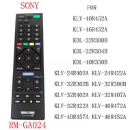 NEW FOR SONY TV Remote Control RM-GA024 Fernbedienung  for Sony Bravia TV KLV-46R452A KDL-32R300B KD