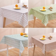 1pc Nordic Waterproof Oil Resistant Table cloth Style Table Cover Desktop Protection PVC mat