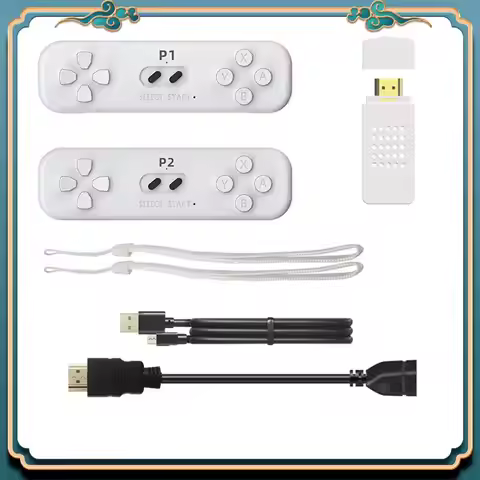 (New)-Y2 FIT 2.4G Wireless Game Controller Retro Game 4K Classic Motion Sensing Game Console Video G