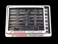 Motor Frame cover Black Silver with Logo 5" X 7" & 6" X 8" for all motorcycles frame motor nombor pl