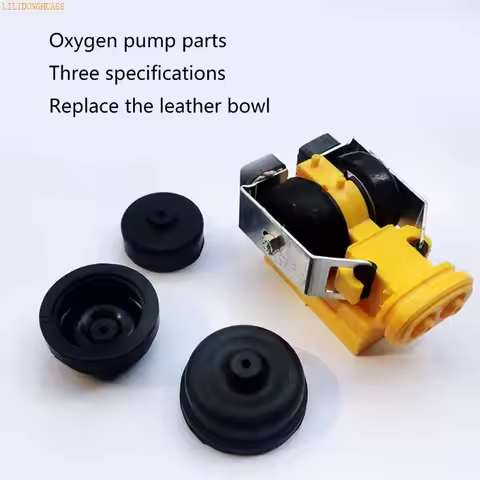 J1HA 6PCS Aquariums Air Pumps Diaphragms Replacement Rubber Silicone Cup Part For Fishtanks Oxygen A