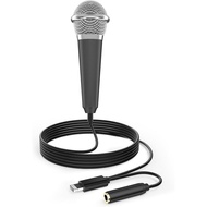 Mini Microphone for iPhone iPad Small ASMR Tiny Microphone for Voice Video Recording Singing, Vloggi