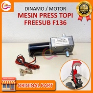 MESIN Original Freesub F136 Cap Press Machine Dynamo – FreeSUB F136 Automatic Cap Press Machine Driv