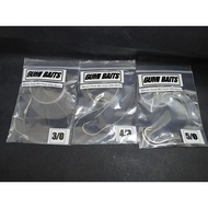 Gumi Baits Apollo 2 Hooks Fishing Rigs Maruto Hook 60lbs Leader