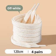 ZUYINBULUO | Flat White New Balance 990v5 Shoelaces for Men and Women