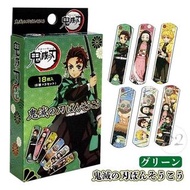 鬼滅之刃 鬼滅の刃 日版 膠布 套裝 18枚入 OK崩 絆創膏 惡魔殺手 炭治郎 禰豆子 善逸 伊之助 (四主角)