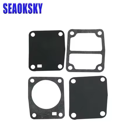 6G1-24432 Carburetor Fuel Gasket Kit For Yamaha Outboard Motor 2T 6HP 8HP 9.9HP 15HP Parsun For Hide
