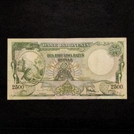 Uang Kuno 2500 Rupiah Seri Hewan Komodo Tahun 1967 - AV 04268