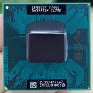In CPU แล็ปท็อป Core 2 Duo T7600 CPU 4M ซ็อกเก็ต479 Cache 2.33GHz667 Dual-Core แล็ปท็อปโปรเซสเซอร์สนับสนุน945