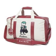 BOSTON BAG 2023 High-Quality Canvas & PU Leather Golf Duffel Bag with Multiple Compartments