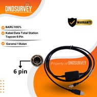 Topcon Sokkia 6pin Total Station Data Cable